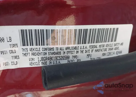 2009 Jeep Grand Cherokee Laredo z USA, uszkodzony, nr VIN 1J8GR48K19C526580